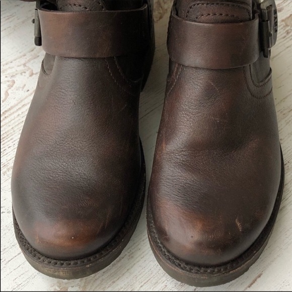 Frye ‘Veronica’ distressed slouch boots - Picture 5 of 8